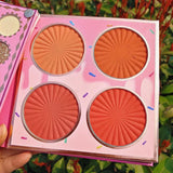 Fashion Makeup Palette Eyeshadow Blush Highlighter Makeup Palette