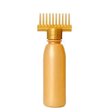 (pack Of 20) Hair Dye Bottle | Hair Oil Applicator Bottle, Root Oiling Comb Bottle For Hair Coloring, Shampoo, Oiling, Dye, And Scalp Treatment For Home & Commercial ( Empty Bottle)