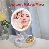 Portable Makeup Mirror Makeup Light With 10XMagnification