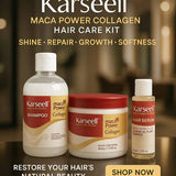 Karseell maca power collagen hair care kit