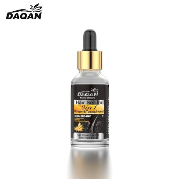 Anti Hair Loss Serum 2 In 1 Natural Hair Fall Serum Ginger And Tocopherol Hair Growth Essence Oil Hair Care Serum | Hair Loss Treatment For Men & Women |