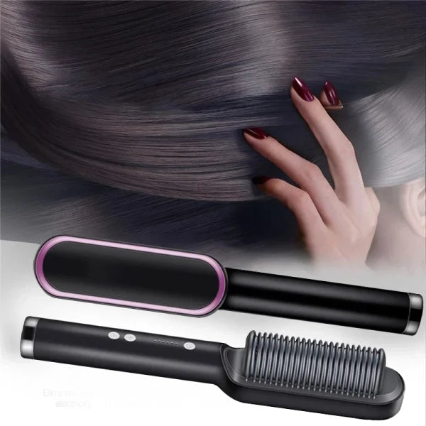 Electric Hair Comb Hair Straightener/Hair Styler Brush
