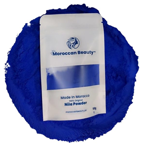 Moroccan Beauty Nila Powder | Blue Nila Skin Whitening Powder 50g | Best Quality Nila Powder