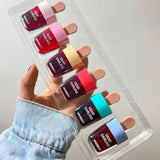 Pack Of 6 Dear Darling Wardabeauty Ice Cream Lip And Cheek Tint Long-lasting Lip Tint (random Color)