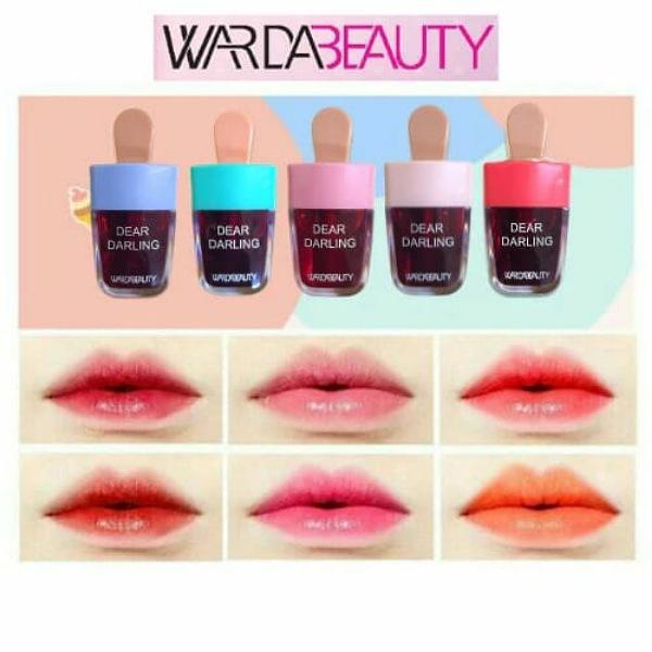 Pack Of 6 Dear Darling Wardabeauty Ice Cream Lip And Cheek Tint Long-lasting Lip Tint (random Color)