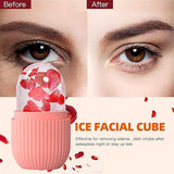 Reusable Facial Ice Roller for Face | Enhance Skin Glow Shrink &Tighten Pores (random color)