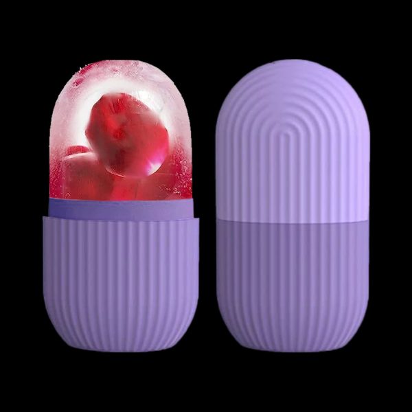 Reusable Facial Ice Roller for Face | Enhance Skin Glow Shrink &Tighten Pores (random color)