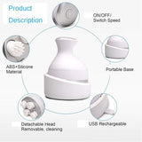 Scalp Massager, Electric Meridian Massage With 4 Moveable Massage Cluster, Rechargeable Portable Washable Head Massager To Relieve Fatigue And Hair Loss