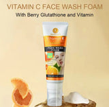 Vitamin C Foam Wash Foam Anti-freckles Cleanser Deep Cleansing Remove Blackheads Repair Face Wash Cleansing Brightening Moisturizing 120g